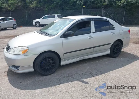 2004 Toyota Corolla Ce/Le/S from USA, damaged, VIN 01NXBR32E24Z29756